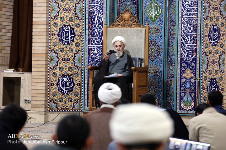 Photos: Ethics Lesson by Ayatollah Sobhani