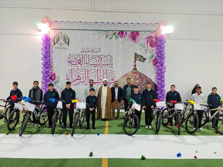 تقرير مصور/ مدرسة دار الزهراء للأيتام في النجف تقيم مراسم التكليف للفتيات البالغات