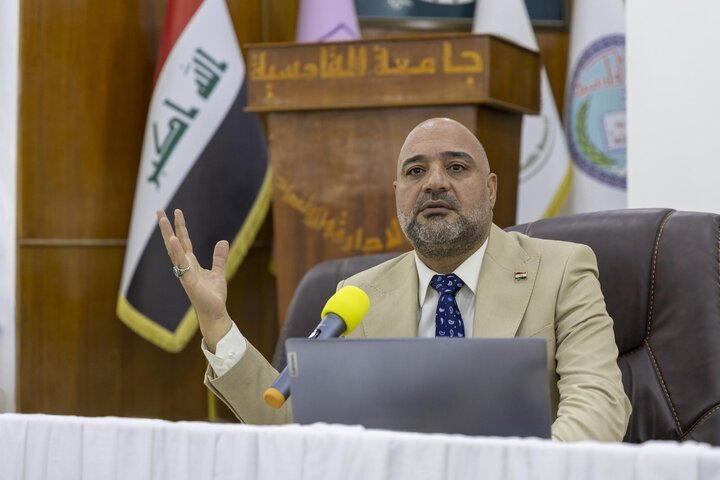 تقرير مصور/ إقامة ورشة عن التغييرات الاجتماعية وتأثيرها على الهوية الثقافية في جامعة القادسية بالعراق