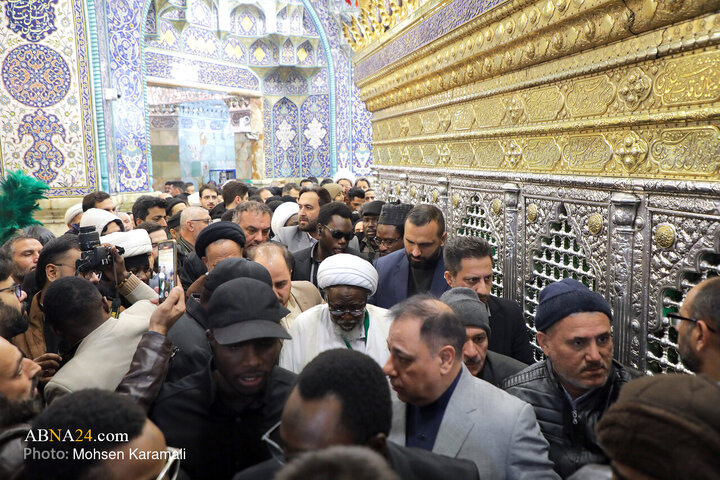 Şeyh Zekzaki'nin Hz. Masume'nin (s.a) Mübarek Türbesini Ziyaretinden Karaler