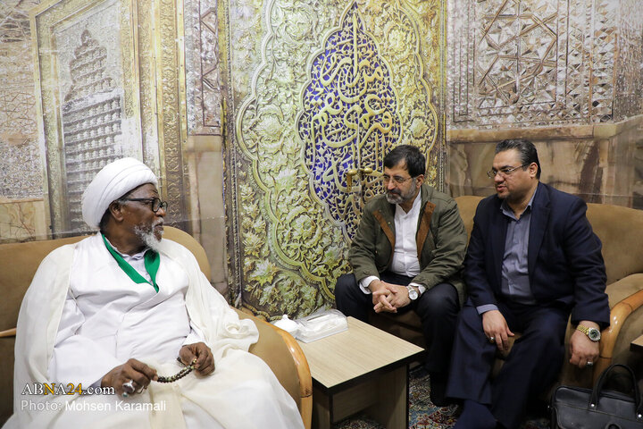 Informe fotográfico | El Sheij Ibrahim Zakzaky peregrina al santuario de la Excelencia Fátima Masuma (la paz sea con ella)