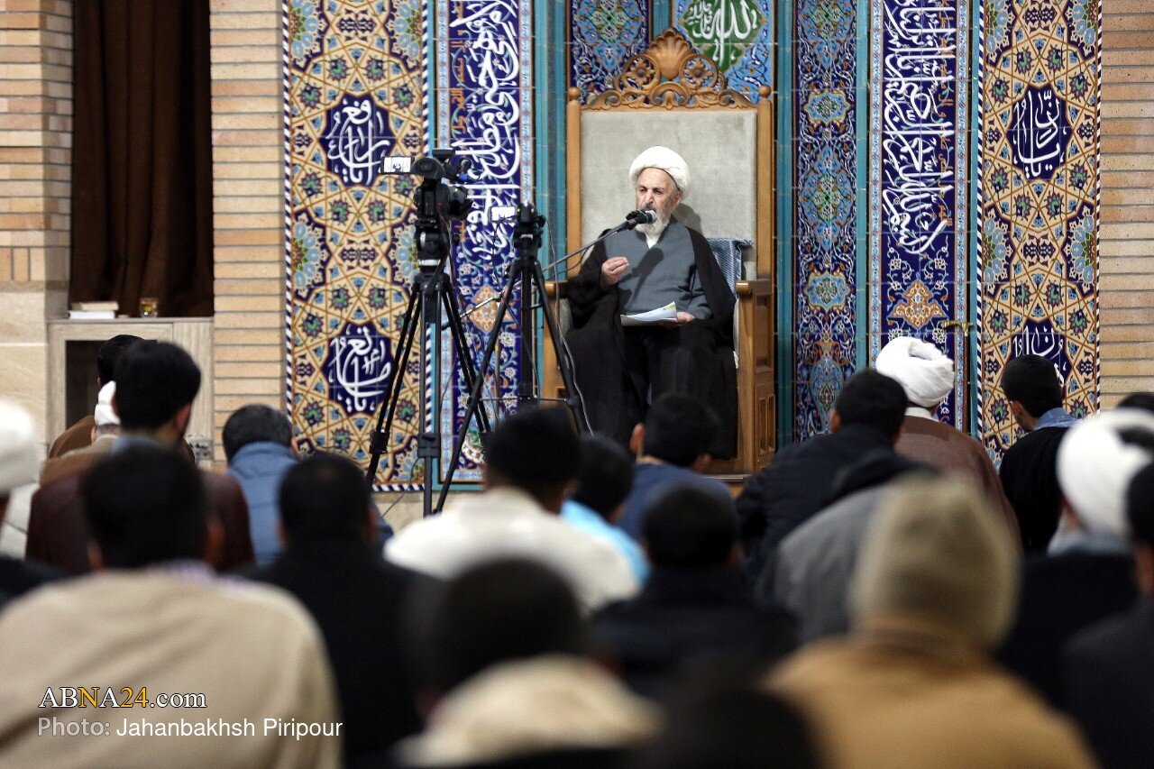 Photos: Ethics Lesson by Ayatollah Sobhani