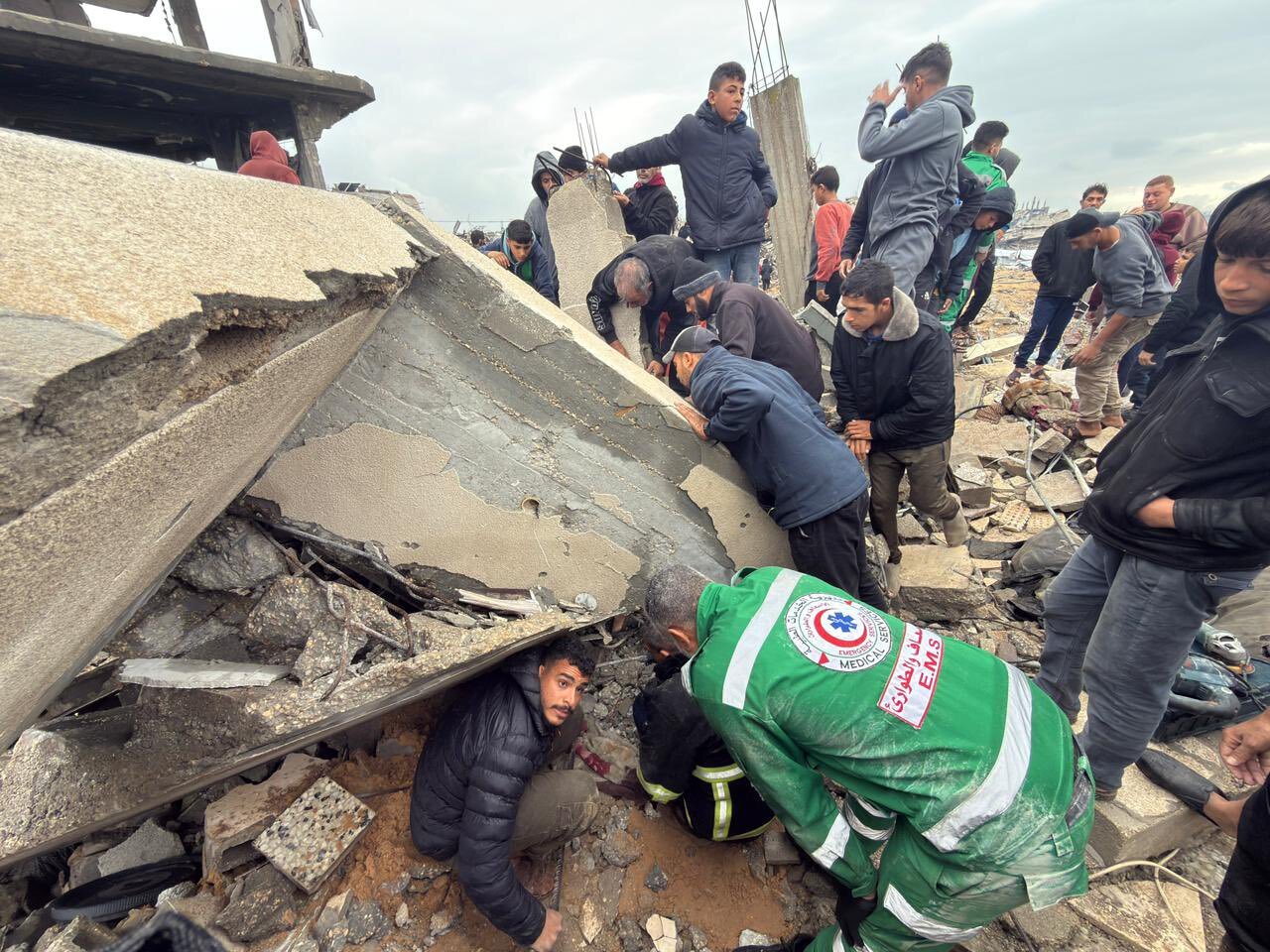 Red Cross warns of collapsing buildings and rising casualties in Gaza
