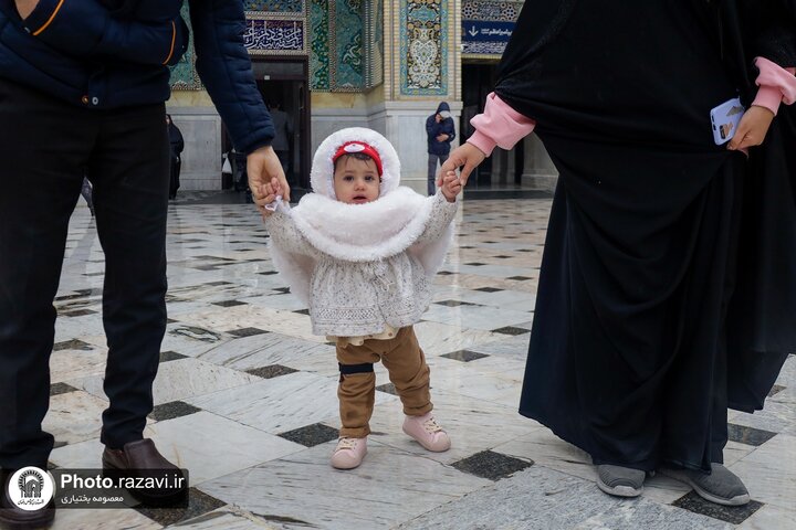 Informe fotográfico |Lluvia y nieve en el santuario del Imam Alí ibn Musa ar-Rida (la paz sea con él)