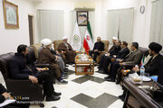 Photos: Foreign guests of Imam Khomeini World Award meet Secretary-General of AhlulBayt World Assembly