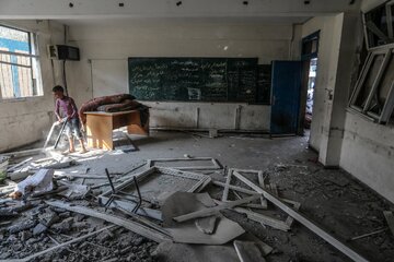 UNRWA: War destroys Gaza classrooms, teams build alternative learning spaces