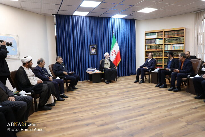 Photos: Minister of Agriculture meets with Ayatollah Arafi