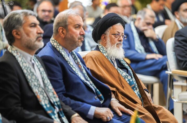 تقرير مصور/ العتبة العلوية تحتفي بالكوادر الهندسية والعاملين الذين أنجزوا صحن السيدة فاطمة (ع)