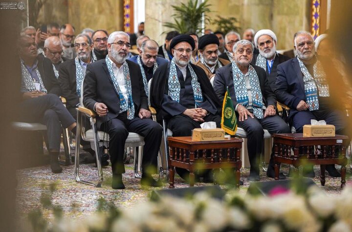 تقرير مصور/ العتبة العلوية تحتفي بالكوادر الهندسية والعاملين الذين أنجزوا صحن السيدة فاطمة (ع)