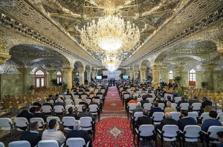 تقرير مصور/ العتبة العلوية تحتفي بالكوادر الهندسية والعاملين الذين أنجزوا صحن السيدة فاطمة (ع)