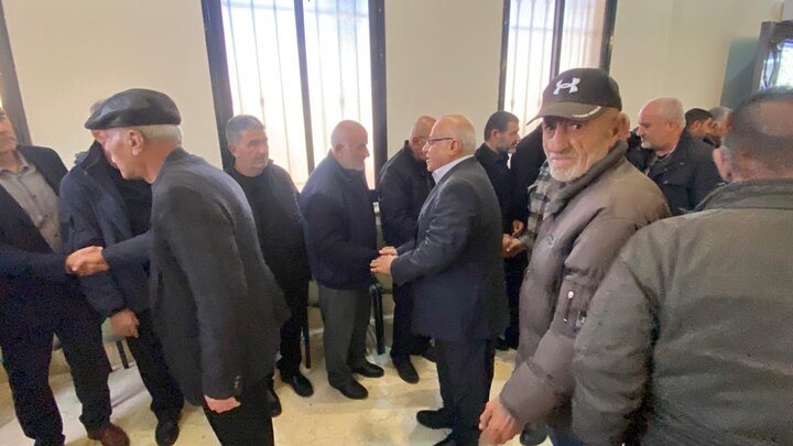 تقرير مصور/ جانب من الحضور في مجلس تأبين أحد المواكبين لمسيرة الإمام المغيب السيد موسى الصدر بلبنان