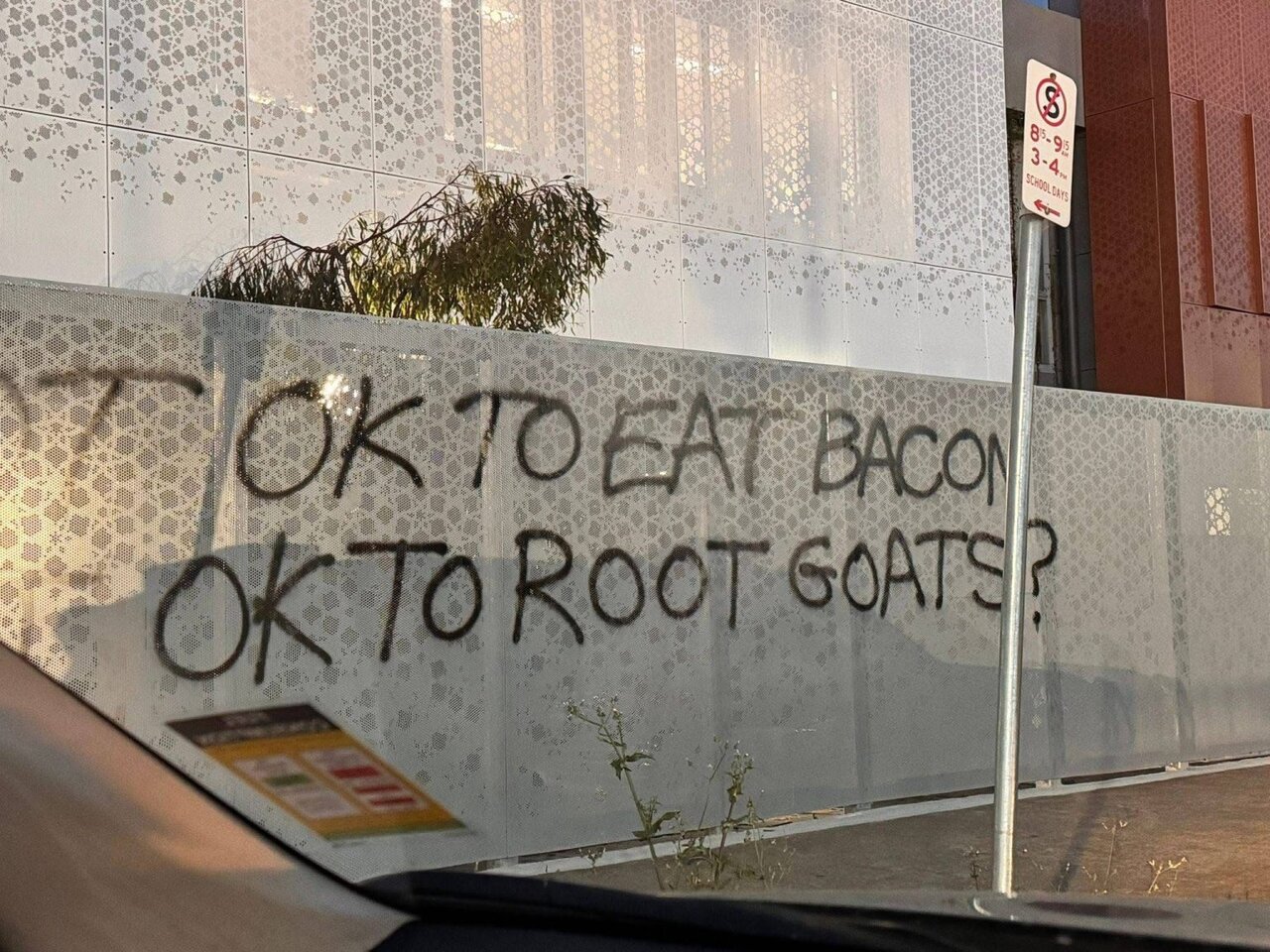 Offensive Graffiti Found at Islamic College of Melbourne