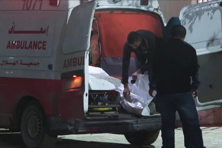 “Zewaceke Xwînî li Xezayê; 6 Şehîd û 5 Brîndar di Êrîşa Topxaneya Îsraîlê de.”