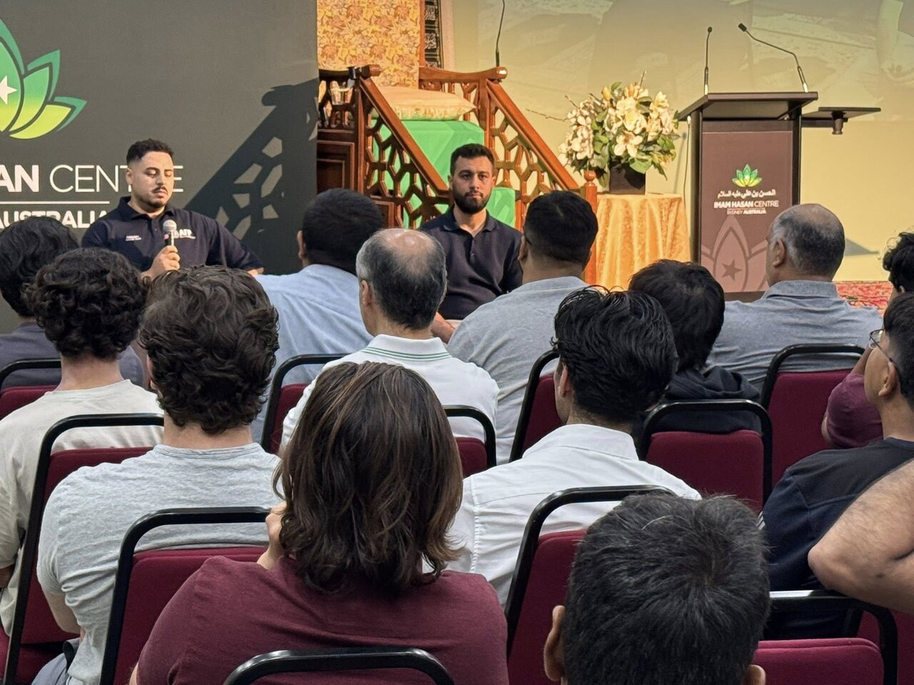 بررسی حادثه تیراندازی سیدنی در مرکز امام حسن(ع) این شهر با حضور مقام ارشد پلیس استرالیا + تصاویر