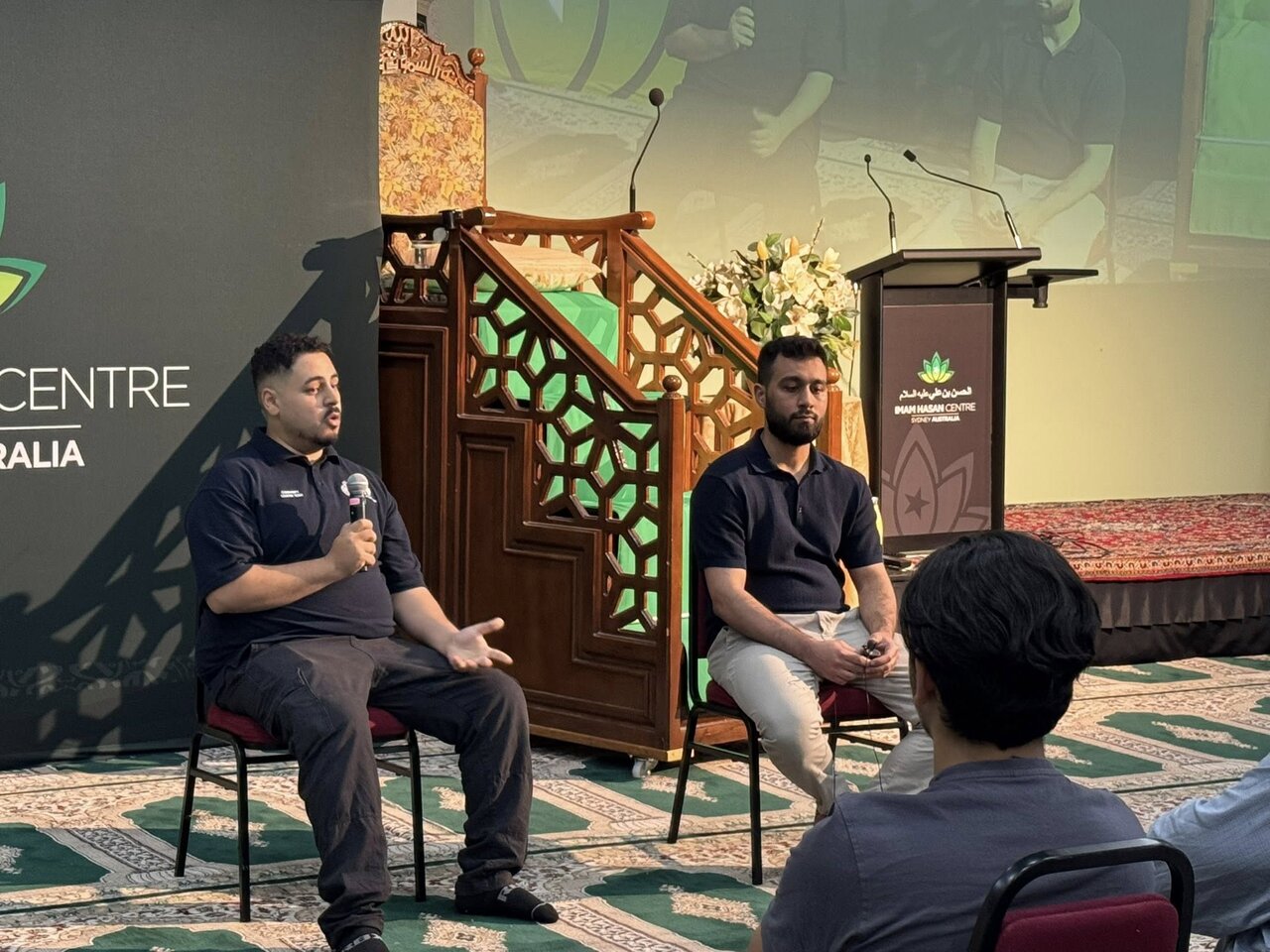 بررسی حادثه تیراندازی سیدنی در مرکز امام حسن(ع) این شهر با حضور مقام ارشد پلیس استرالیا + تصاویر