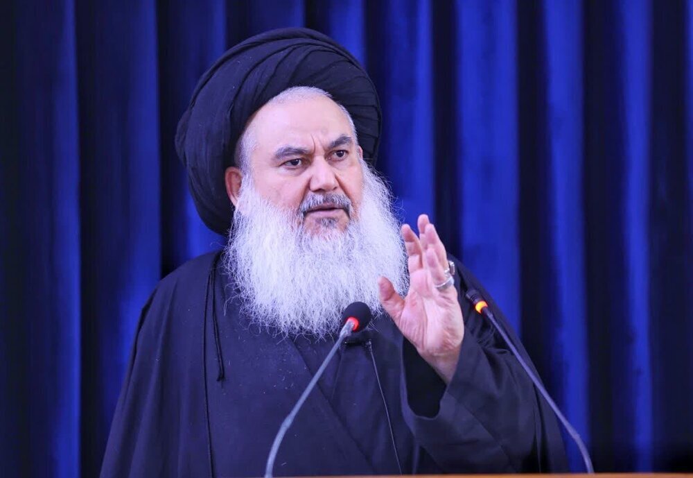 Îmamê Nimêja Înê ya Bexdayê: Koka aloziya di proseya siyasî ya Îraqê de 
pêşxistina berjewendiyên şexsî û teslîmbûna li hember zextên derve ye.