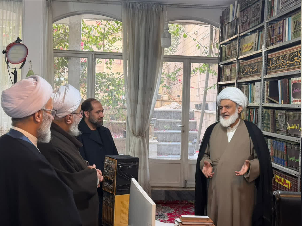 دیدار دبیرکل مجمع جهانی اهلبیت(ع) با آیتالله شیخ نجاح الطائی + تصاویر