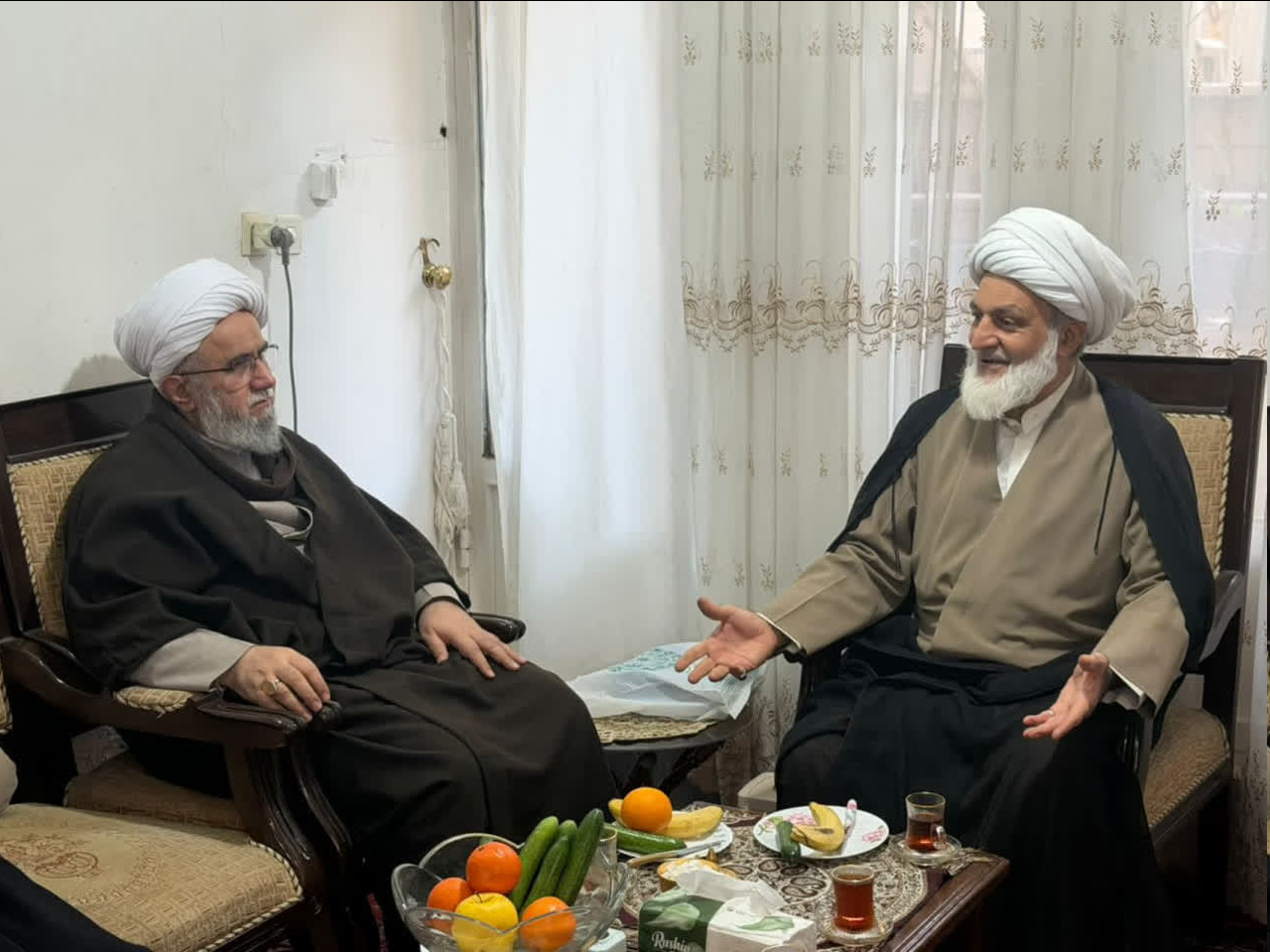 دیدار دبیرکل مجمع جهانی اهلبیت(ع) با آیتالله شیخ نجاح الطائی + تصاویر