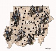 Cartoon: Sudan — Migration caused by generals’ war