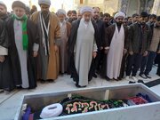 آہوں اور سسکیوں کے ساتھ حجت الاسلام والمسمین مولانا امیر بخش مجیدانو کو سپرد خاک کردیا گیا