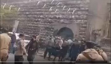 Video | Ələvi və Şiə və Sünniləri müşrik hesab edən vəhhabi Qolani rejimi Hələbin əl-Cəmiliyyə məhəlləsində sinaqoq açıdılar