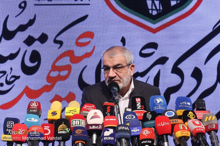 Photos: Press conference for 6th anniversary commemoration of Martyr Haj Qassem Soleimani