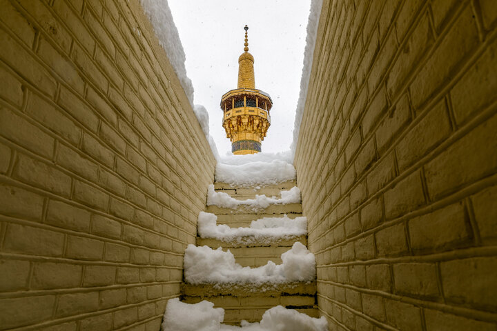 Photos: Snow in Razavi Paradise