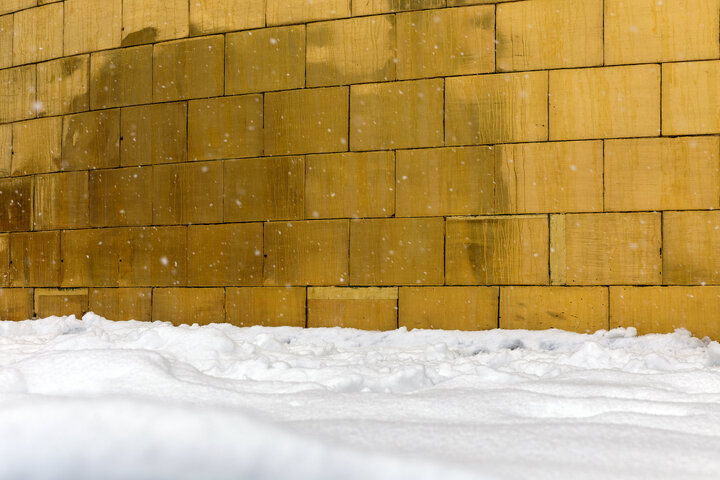 Photos: Snow in Razavi Paradise