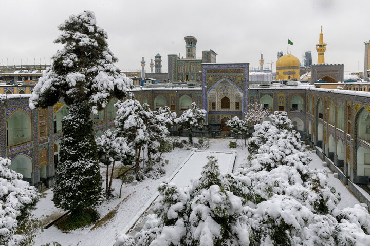 Photos: Snow in Razavi Paradise