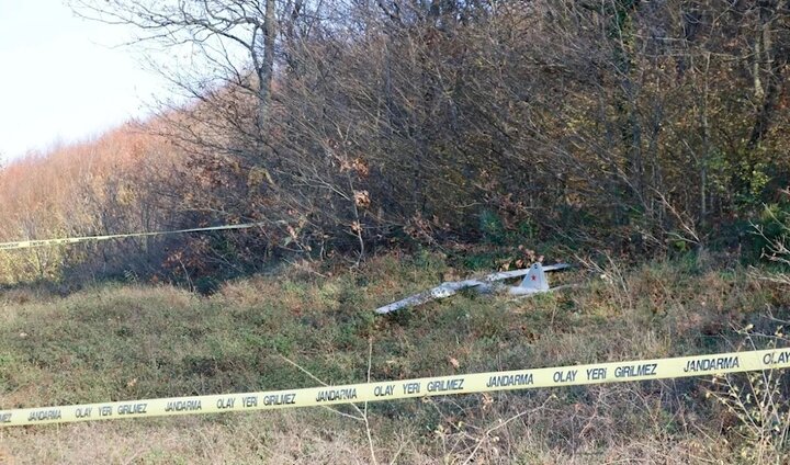 سقوط پهپاد ناشناس در شمال‌غرب ترکیه