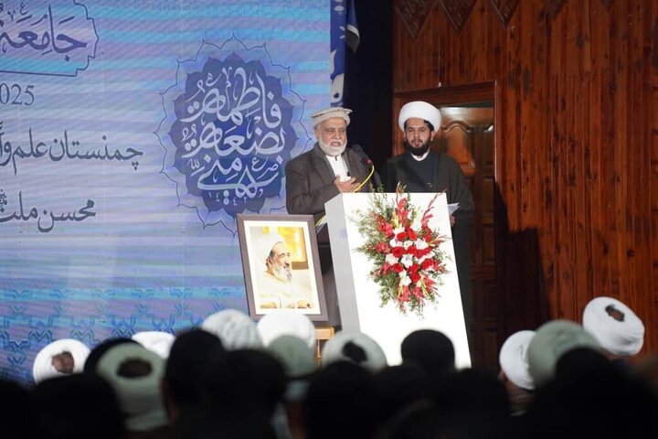 تقرير مصور/ مراسم احتفال بالذكرى الخميسن لتأسيس جامعة أهل البيت (ع) في العاصمة الباكستانية