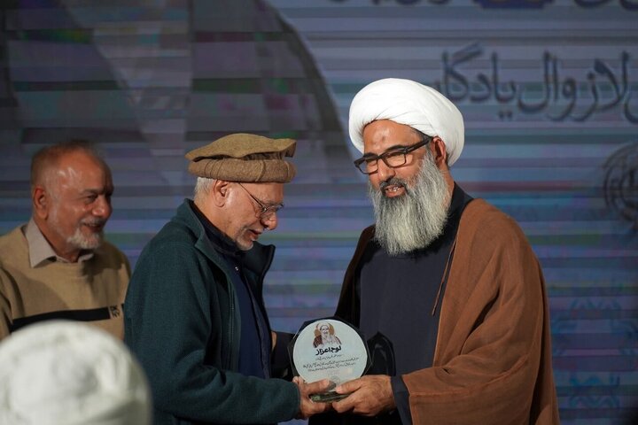 تقرير مصور/ مراسم احتفال بالذكرى الخميسن لتأسيس جامعة أهل البيت (ع) في العاصمة الباكستانية