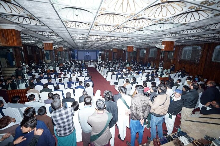 تقرير مصور/ مراسم احتفال بالذكرى الخميسن لتأسيس جامعة أهل البيت (ع) في العاصمة الباكستانية