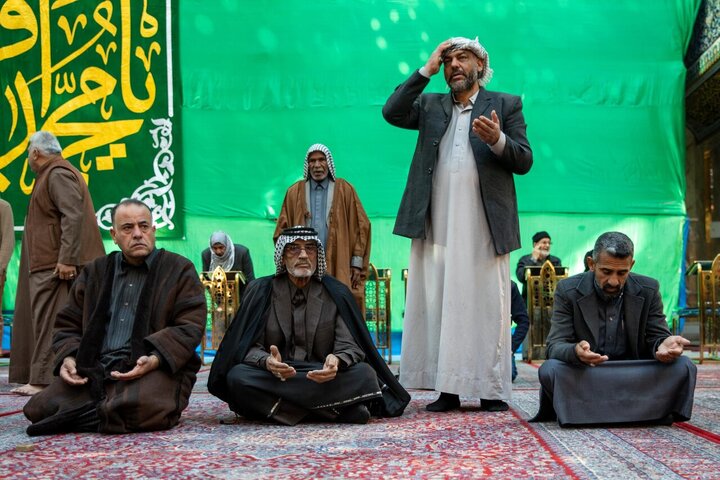 تقرير مصور/ قراءة دعاء الندبة عند مرقد أبي الفضل العباس (ع) بمدينة كربلاء المقدسة