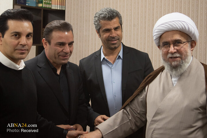 دیدار رئیس فدراسیون تکواندو با دبیرکل مجمع جهانی اهل‌بیت(ع)