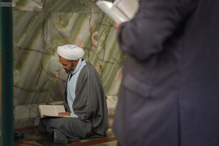 Informe fotográfico | Atmósfera espiritual en el Santuario de Amir al-Mu’minin, Imam Ali (la paz sea con él), momentos atrás