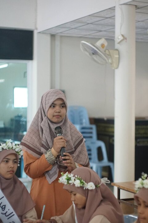 Informe fotográfico | El centro Dar Al-Zahra en Tailandia acoge conferencia sobre «nacimiento de H. Fátima; mujer ejemplar, árbol del Profetazgo»