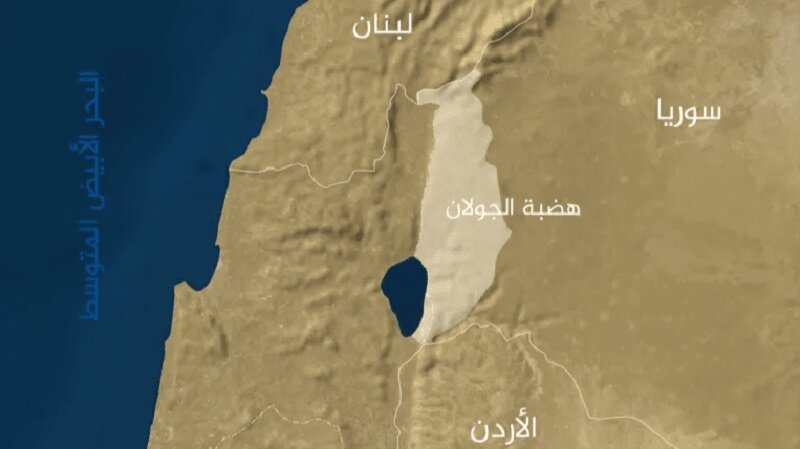 شام: باغیوں کی حکومت کے متنازعہ نقشے میں گولان پہاڑیاں غائب