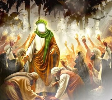 ဂျာဗေရ် ဘင်န် အဗ်ဒွလ္လာဟ်အန်ဆွာရီ (ရ.သွေ့ ) မှ ကိုယ်တော်မြတ် (ဆွ) စလာမ် အားအေမာမ် မိုဟမ္မဒ် ဘာကဲရ် (အ.စ) အားပို့သခြင်း