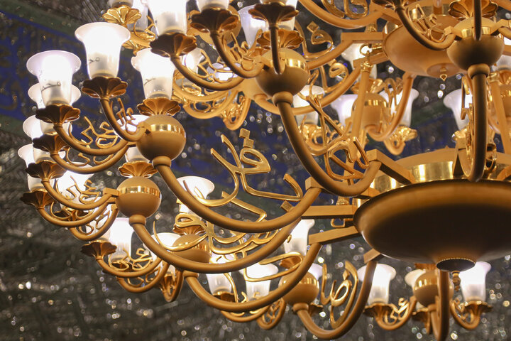 Photos: Atmosphere of Imam Reza holy shrine on night of birth anniversary of Imam Baqir