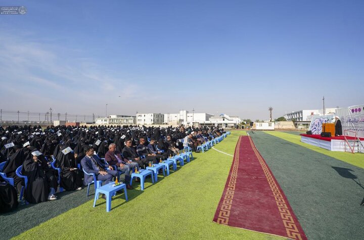 تقرير مصور/ بهدف ترسيخ قيم العفاف والهوية الإسلامية في الوسط الجامعي.. تكريم 1000 طالبة من جامعة ميسان العراقية