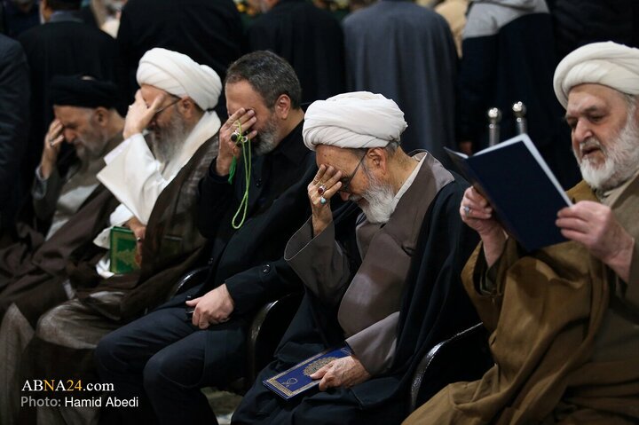 مراسم یادبود آیت‌الله سید محمد شاهچراغی در قم