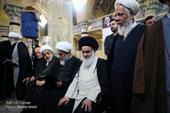 مراسم یادبود آیت‌الله سید محمد شاهچراغی در قم