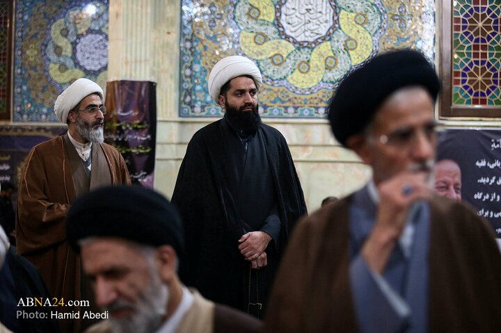 مراسم یادبود آیت‌الله سید محمد شاهچراغی در قم