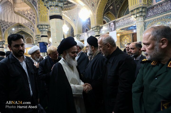 مراسم یادبود آیت‌الله سید محمد شاهچراغی در قم