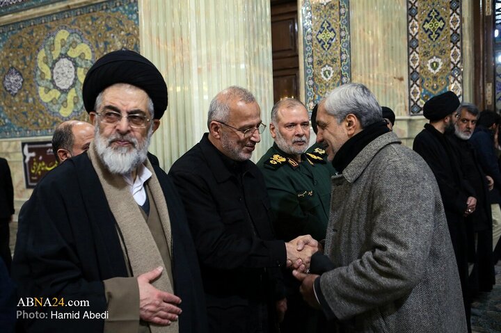 مراسم یادبود آیت‌الله سید محمد شاهچراغی در قم