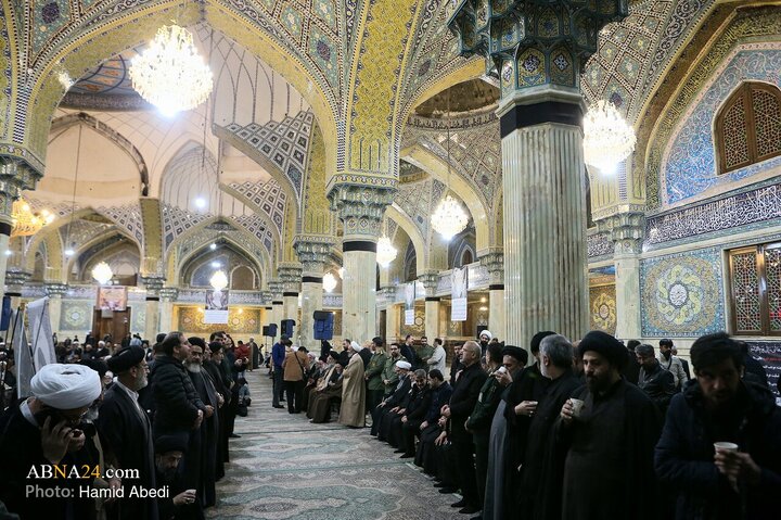 مراسم یادبود آیت‌الله سید محمد شاهچراغی در قم