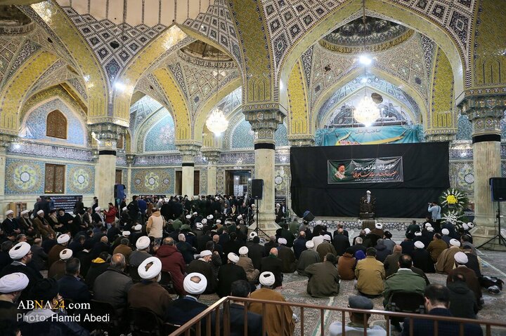 مراسم یادبود آیت‌الله سید محمد شاهچراغی در قم