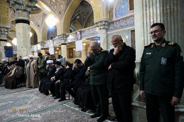 مراسم یادبود آیت‌الله سید محمد شاهچراغی در قم