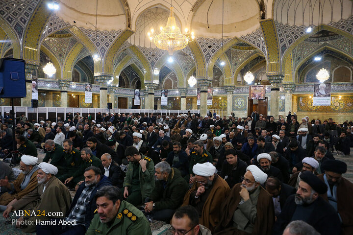 مراسم یادبود آیت‌الله سید محمد شاهچراغی در قم